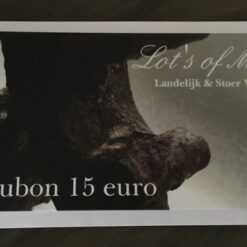 Cadeaubon 15 euro
