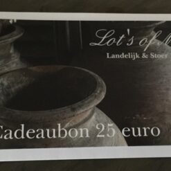 Cadeaubon 25 euro