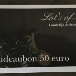 Cadeaubon 50 euro