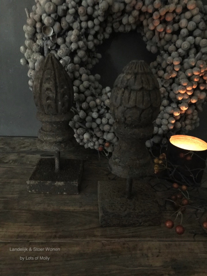 Houten ornament Aura Peeperkorn