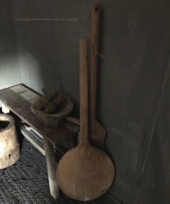 oud houten lepel