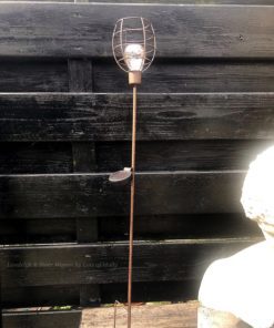 Solarlamp staand roest