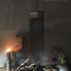 Metalen Ketting lamp Landelijk Woonaccessoires Stoer Sober