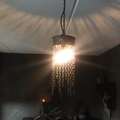 Metalen Ketting lamp Landelijk Woonaccessoires Stoer Sober