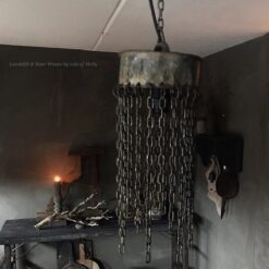 Metalen Ketting lamp Landelijk Woonaccessoires Stoer Sober