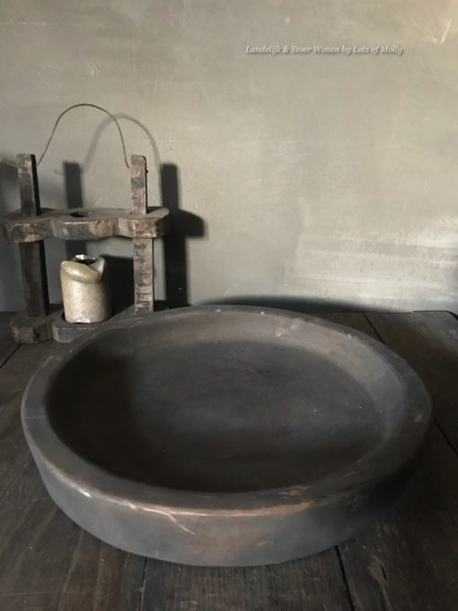 Houten schaal Bondy Aura Peeperkorn