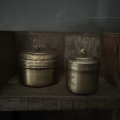 Origineel oude pillendoosjes brass