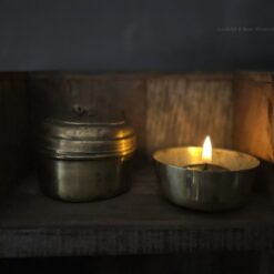 Origineel oude pillendoosjes brass