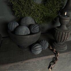 Houten deco bal Aura Peeperkorn