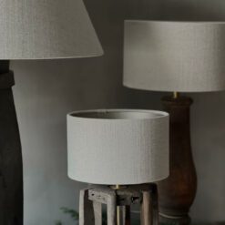 Lampenkap Lina Stucco Aura Peeperkorn Landelijk Woonaccessoires Stoer Sober