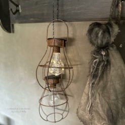 solar lamp roest zonne-energie Landelijke Woonaccessoires Stoer Sober Wonen Lots of Molly