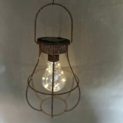 solar lamp roest zonne-energie Landelijke Woonaccessoires Stoer Sober Wonen Lots of Molly