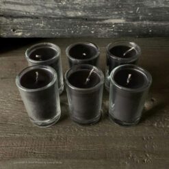 votive kaarsjes zwart Landelijk Woonaccessoires Stoer Sober