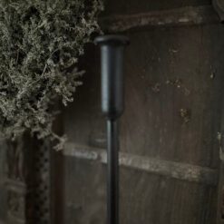 IJzeren vloerkandelaar zwart set/2 Landelijk Woonaccessoires Stoer Sober
