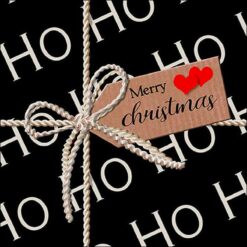 Papieren servet Ho Ho Merry Christmas