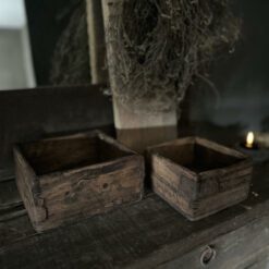 Oude kleine oosterse rijstbakje Luksa Landelijke Woonaccessoires