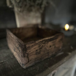 Oude kleine oosterse rijstbakje Luksa Landelijke Woonaccessoires
