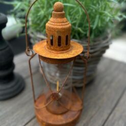 Metalen Tafellamp Roest 02