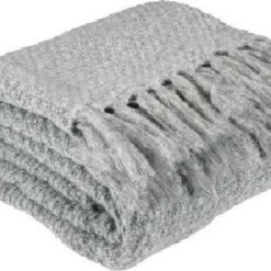 Plaid Cosy Licht Grijs