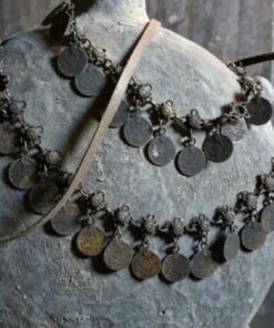 Ketting Met Munten En Leder De Meidenmuts 7