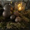 Houten Decoratie Ballen Roest 01