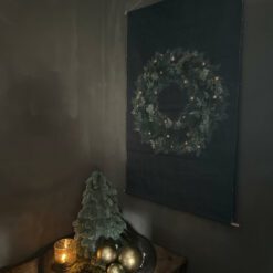 Wanddoek Krans Led 01