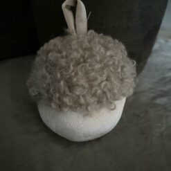 Decoratie Eikel Fluweel 15 01