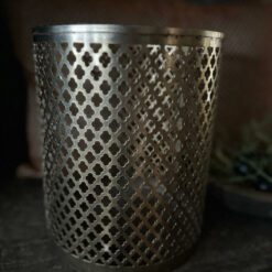 Metalen Windlicht Goud 04