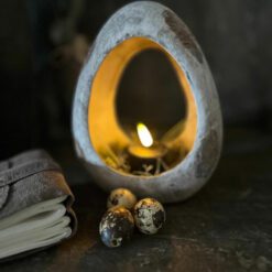 Steen Ei Led Waxine 03
