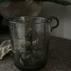 Glazen Windlicht Stone 18