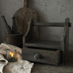 Houten Keukenrolhouder lade