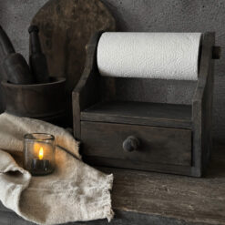 Houten Keukenrolhouder lade