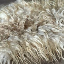 Gevilte schapenvacht blond – drents heideschaap 08