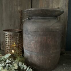 Houten kruik nepal hoffz 10 01
