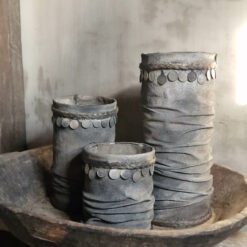 Windlichtcover grijs meidenmuts 01