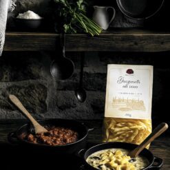 Italiaanse pasta garganelli all’uovo