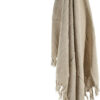 Plaid cosy taupe 130x160 02