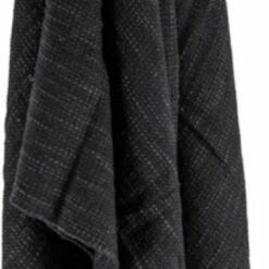 Plaid cosy zwart 150x200 02