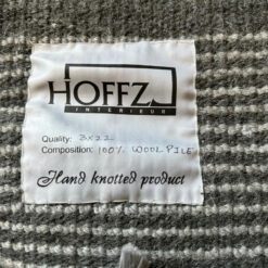 Tapijt ruit grijs hoffz 04