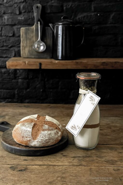 Bakmix winzerbrot in weck fles