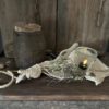 Broodplank oud hout met touw 01