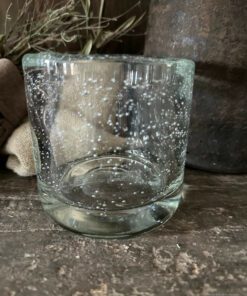 Glazen windlicht bubbels hoffz 02