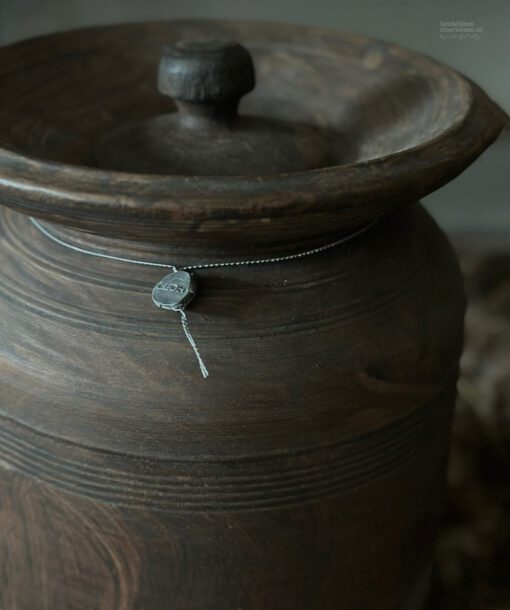Houten kruik nepal hoffz 10 03