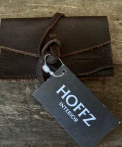 Kaarthouder bruin leer hoffz 01