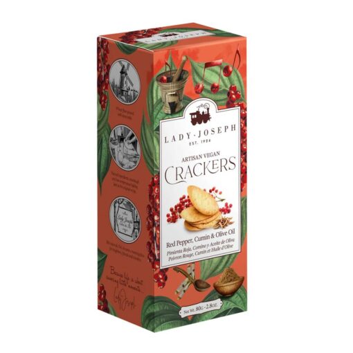 Lady joseph rode peper komijn en olijfolie crackers 01
