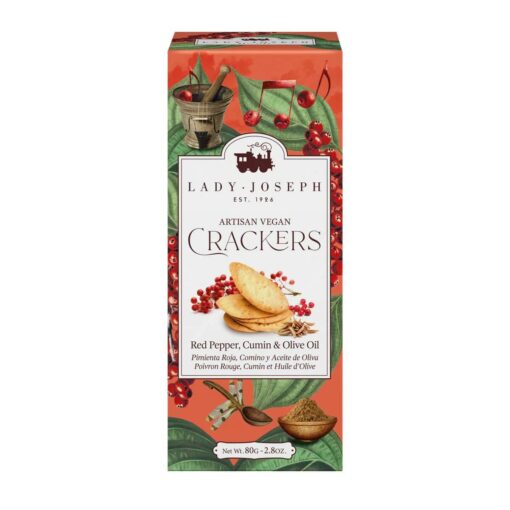 Lady joseph rode peper komijn en olijfolie crackers 02