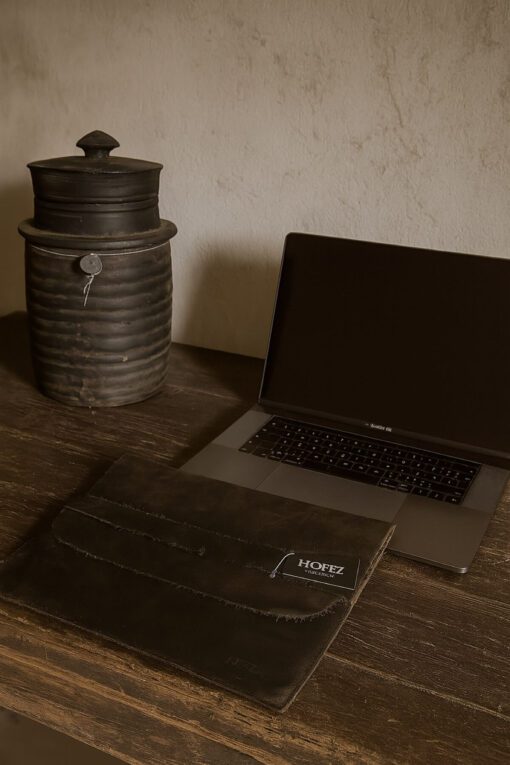 Leren laptophoes – hoffz