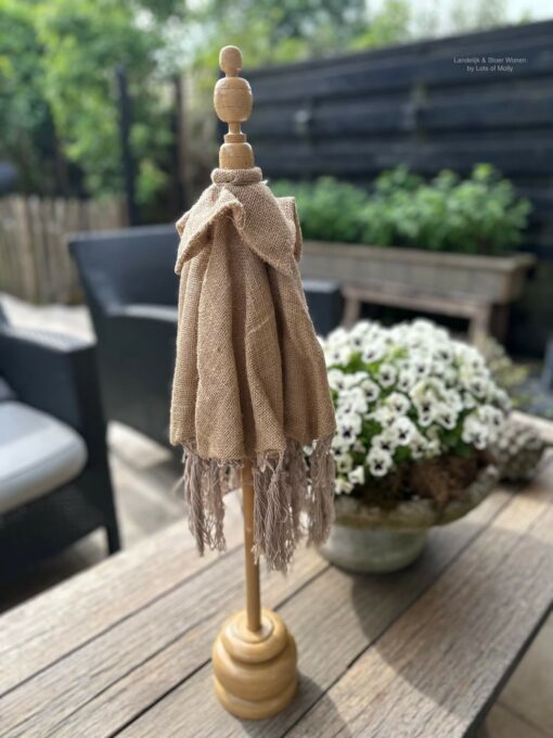 Parasol bali mini jute 03
