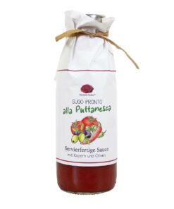 Sugo pronto alla puttanesca 500 gr