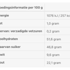 Voedingswaarde kruidenboter kruiden 70 gr